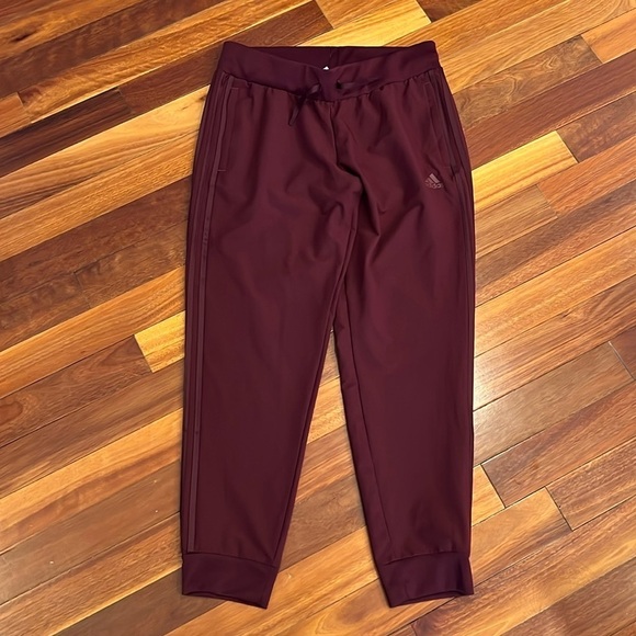 ⭐️ New adidas Tiro 19 Training Pants GH6858 Burgundy Size Large - Picture 2 of 7